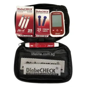 diabecheck-dc302-ms-blood-glucose-monitoring-system-test-strips-sold-separately-dc302-ms-test-strips-in-25s-50s-and-100s
